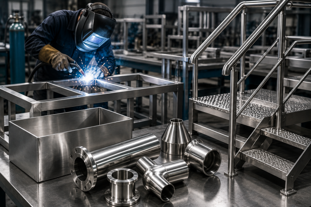 Professional Customized Stainless Steel Fabrication Services