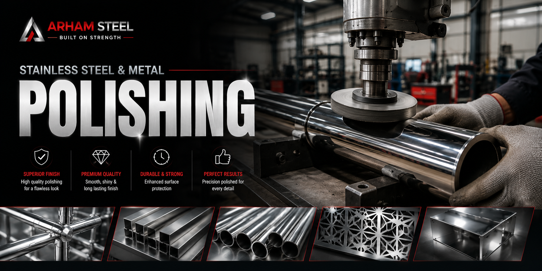 Stainless Steel Metal Polishing